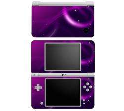 Abstract Purple Nintendo DSi XL Decal Skin  