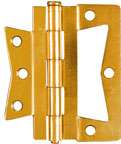 NTNL HARDWARE 3 BRASS HINGES #V535 N244 780 2PC PACK 038613244788 