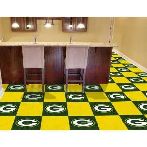  Club Pack of 20 NFL 18 Green Bay Packers Carpet Floor 