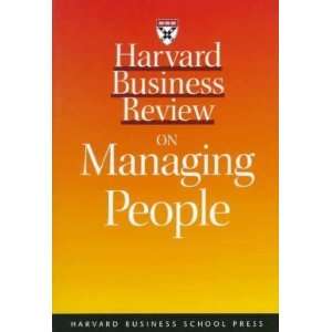  Harvard Business Review on Managing People  N/A  Books