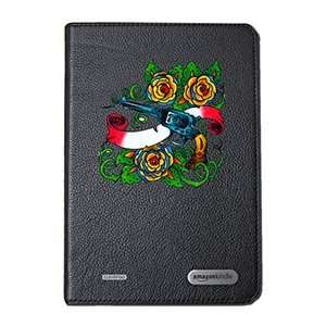  Gun with Roses on  Kindle Cover Second Generation 