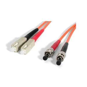 STARTECH 7m Duplex MM Fiber Optic Cable ST SC Orange 22.966 Feet 