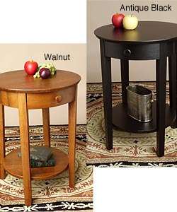 Jamesford Round Side Table (2 Finishes)  