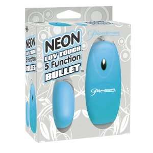  Bundle Neon Luv Touch Bullet Blue 5 Function and 2 pack of 