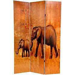   / Elephant Double sided 6 foot Room Divider (China)  
