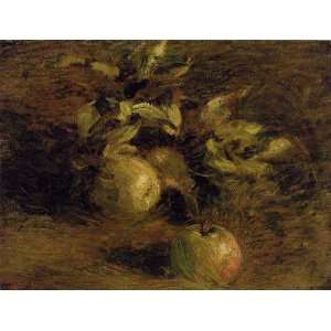  Oil Painting Apples Henri Fantin Latour Hand Painted Art 