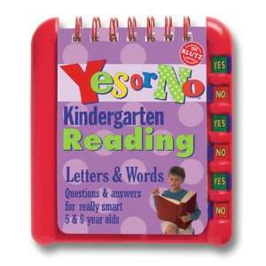  Yes or No Kindergarten Reading Letters & Words Questions 