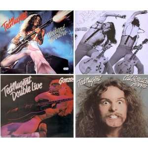  Ted Nugent Vinyl Collection   Double Live / Cat Scratch Fever 