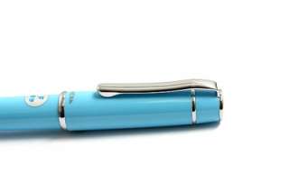   Prera Fountain Pen Soft Blue Body  F or M with free Parker ink  