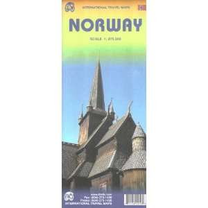  Norway Travel Reference Map 1875,000 (9781553410058 