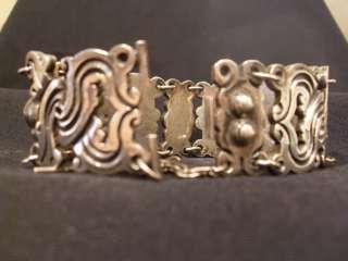 Rafael Melendez unsigned 980 Mexican Silver Bracelet  