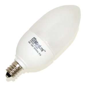  5W E12 Base MiniCandle Compact Fluorescent Lamp