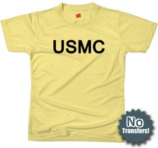 USMC US Marine Corps PT Cool New Military T shirt  