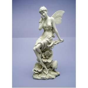 Fay The Thinking Fairy statue home garden sculpture New (The Digital 