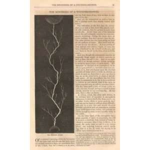    1870 Weather Mysteries of Thunder Storms Lightning 