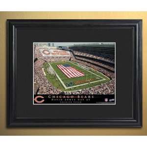  Personalized NFL Stadium Print with Matted Frame