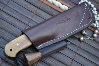   Leather Sheath. Words can not explain unless you have it in your hand