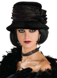 Adult Std. All That Jazz Velvet Hat   Flapper Costume A  