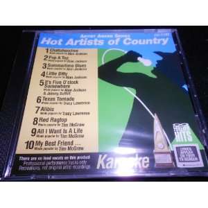  Karaoke Hot Artists of Country Music