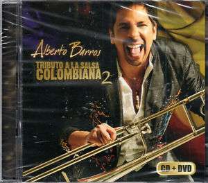 ALBERTO BARROS/ TRIBUTO A LA SALSA COLOMBIANA 2 CD DVD 886975971022 