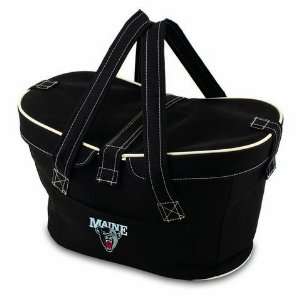   Maine Black Bears Lightweight Picnic Basket Tote Bag 