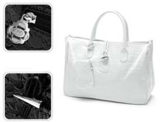 NEW Womans Leather Shoulder Handbag Bag Purse E11  