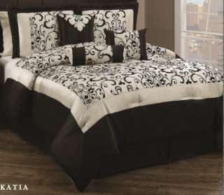 REFAEL COLLECTION™   7 Piece Luxurious Bedding Sheet Comforter Set 