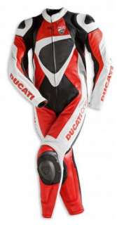 DUCATI 2012 CORSE HALF PERF. LEATHER SUIT MADE BY DAINESE MOST SIZES 