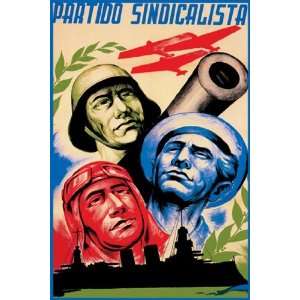  Partido Sindicalista by Monleon 12x18