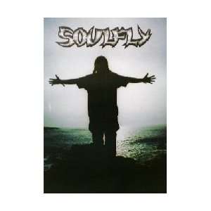  Music   Rock Posters Soulfly   Singer/Crucifix   90x64cm 