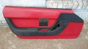 1990 thru 1993 C4 Corvette Left Drivers Door Panel  