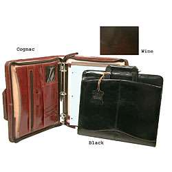 Bond Street Tuscany Hand stained Leather Organizer  