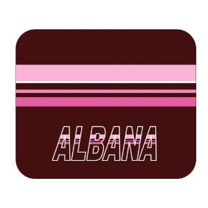  Personalized Name Gift   Albana Mouse Pad 