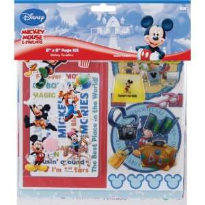   Mouse Page Kit 8X8 Disney Vacation   629561 Patio, Lawn & Garden