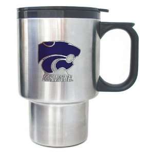  Kansas State Wildcats Stainless Travel Mug   NCAA College 