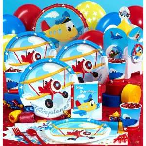  Airplane Adventure Basic Party Pack for 8 Toys & Games