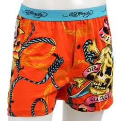 Ed Hardy Mens Death or Glory Knit Boxers  
