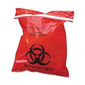  Unimed Stick On Biohazard Infectious Waste Bags Office 