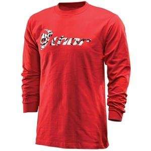   Motocross Loud N Proud Long Sleeve T Shirt   2X Large/Red Automotive