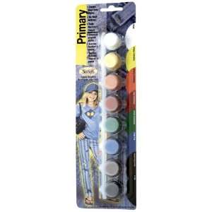  SoSoft Fabric Paint Pots Primary (3 Pack) 