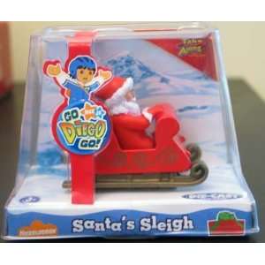  Go Diego Go Diecast Take Along Santas Sleigh Car Toys 