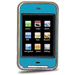 Touch Screen 4GB Blue Personal Media Player  