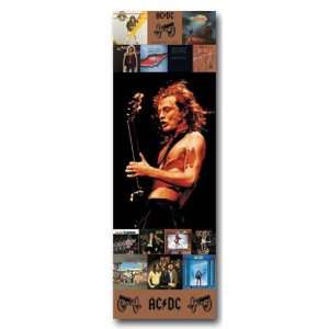AC/DC Album Covers Giant Door Poster 21x62 in.    Available Frame or 
