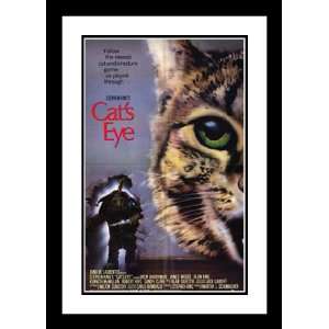Cats Eye 20x26 Framed and Double Matted Movie Poster   Style A   1985