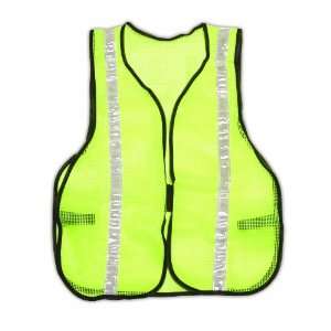  Stanley RST 60004 Safety Vest with Reflective Strips, Green 