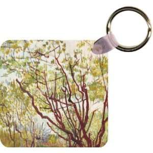  Van Gogh Art Cherry Tree Art Key Chain   Ideal Gift for 