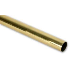  Brass Elegans PL 019 PLB Tubular Plain Stair Rod