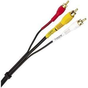  Petra Stereo Vcr Dubbing Cable (12 Ft, Gold Connectors 