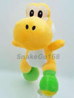 Super Mario 8 Running YOSHI Yellow Plush Doll+MU119  