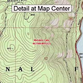   Map   Metaline Falls, Washington (Folded/Waterproof) Sports